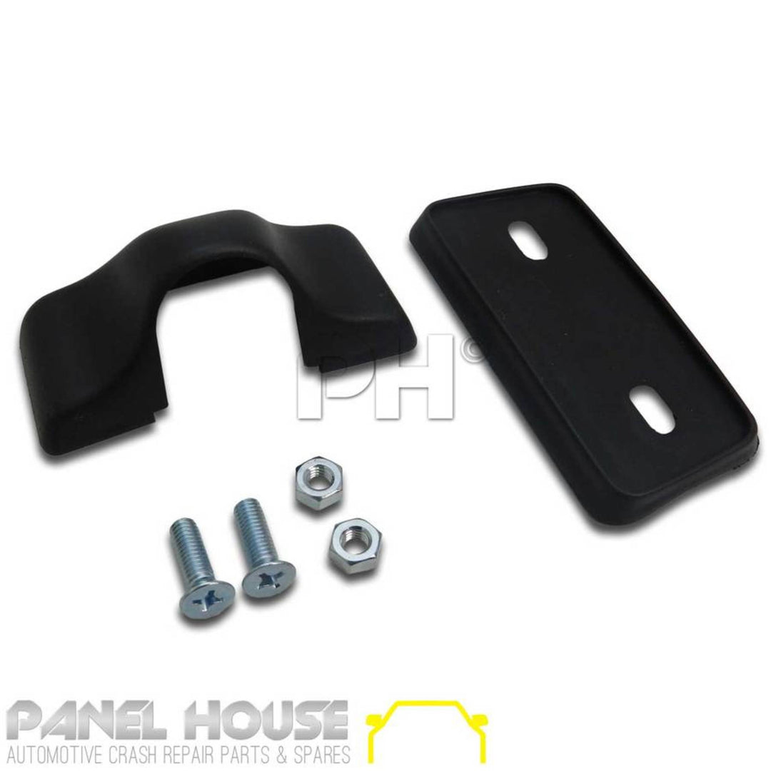 Door Mirrors PAIR Skin Mount Black fits Holden Rodeo TF Series 89-96