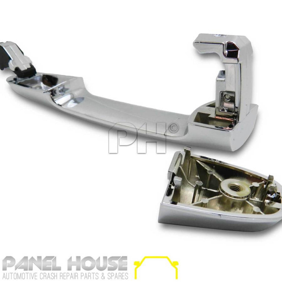 Outer Door Handle SET Chrome Fits Toyota Hilux N70 2005 - 2015