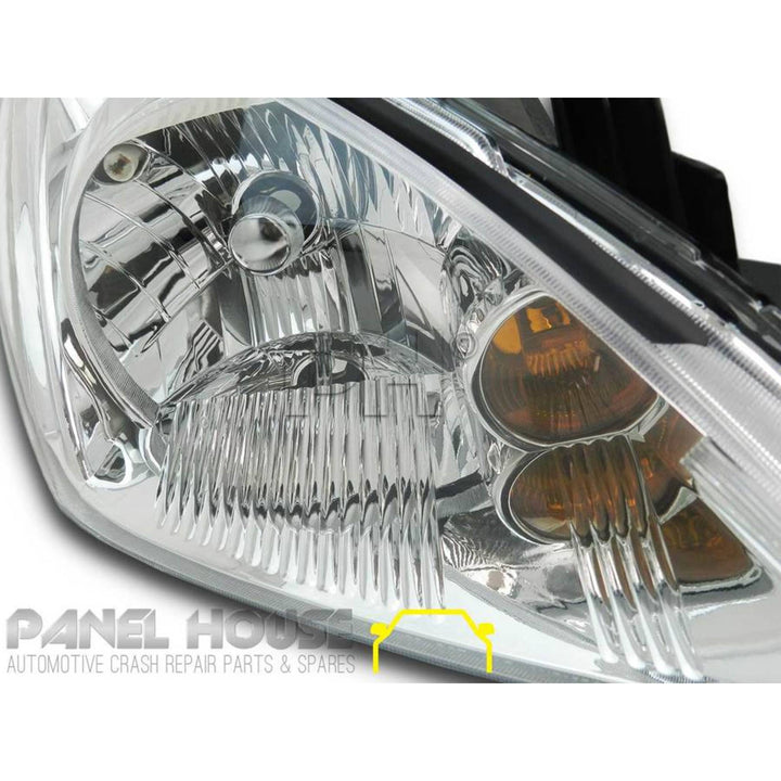 Headlights PAIR Fits Mitsubishi Lancer CH 2003 - 2007