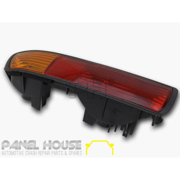 Tail Lights PAIR In Bumper Bar Fits Mitsubishi Pajero NM Wagon 2000 - 2002
