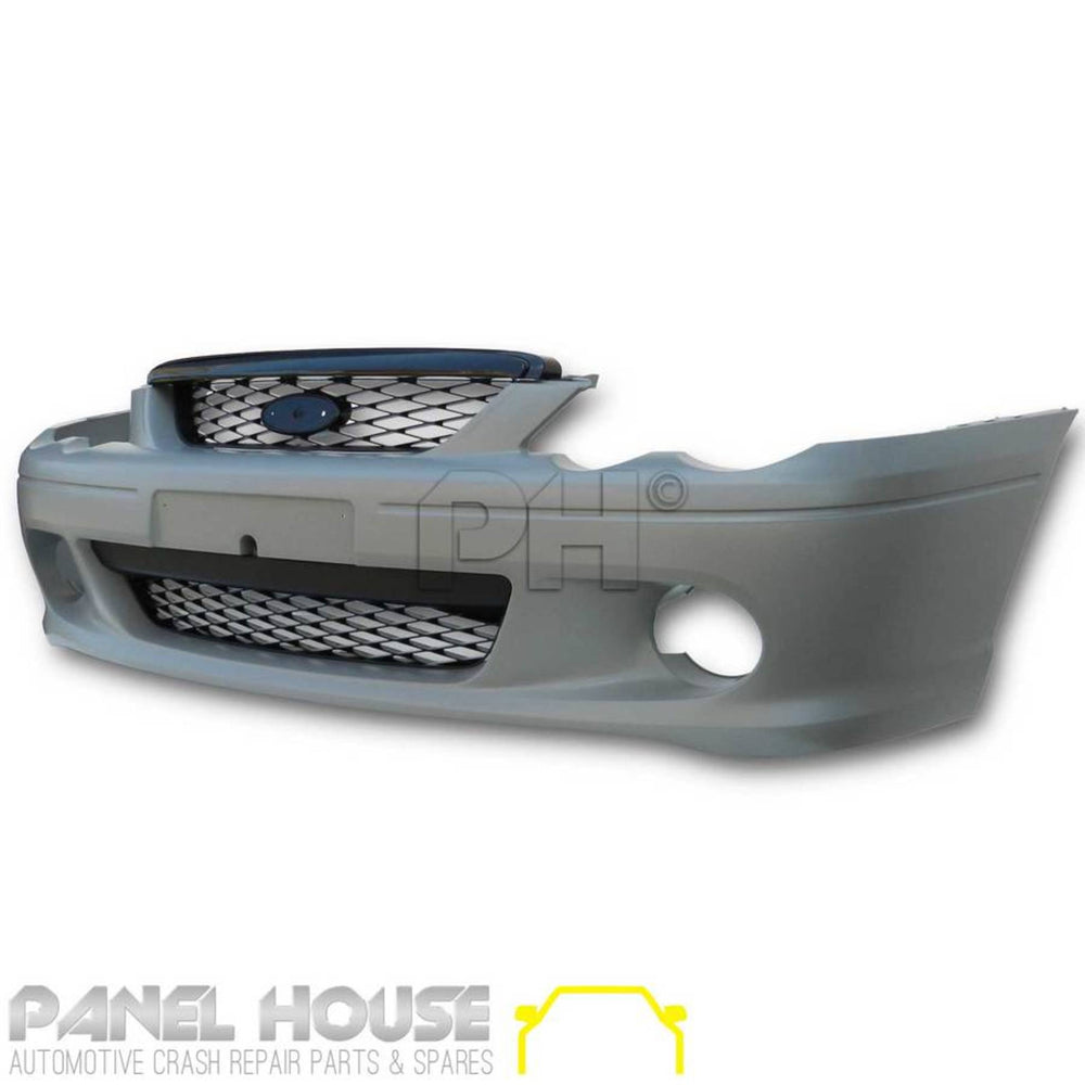 Front Bumper Bar + Grilles fits Ford BA Falcon XR6 XR8 XR6T 2002 - 2005