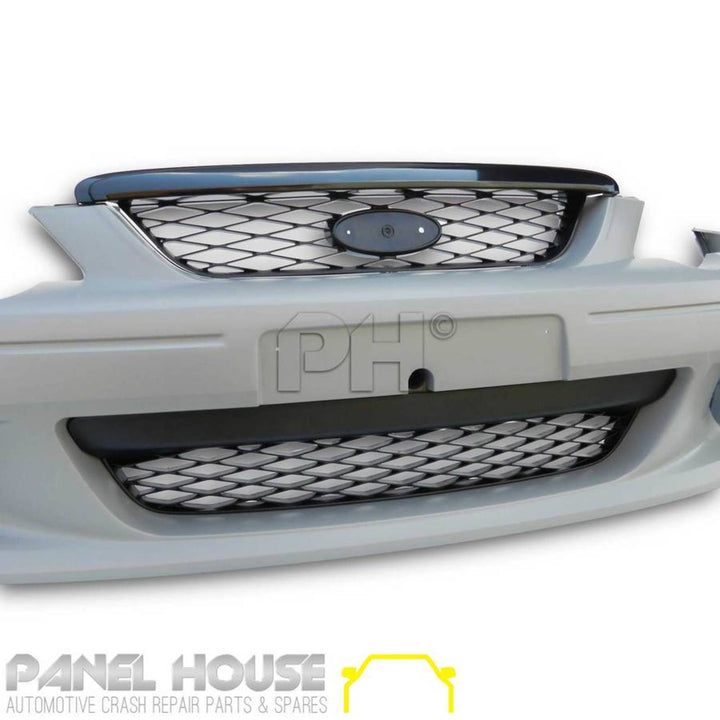 Front Bumper Bar + Grilles fits Ford BA Falcon XR6 XR8 XR6T 2002 - 2005