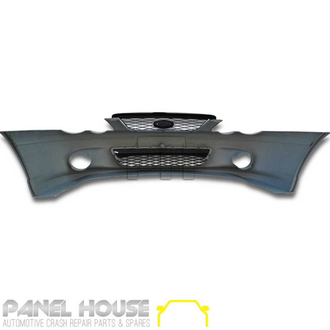 Front Bumper Bar + Grilles fits Ford BA Falcon XR6 XR8 XR6T 2002 - 2005