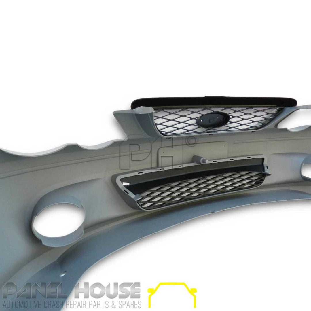 Front Bumper Bar + Grilles fits Ford BA Falcon XR6 XR8 XR6T 2002 - 2005