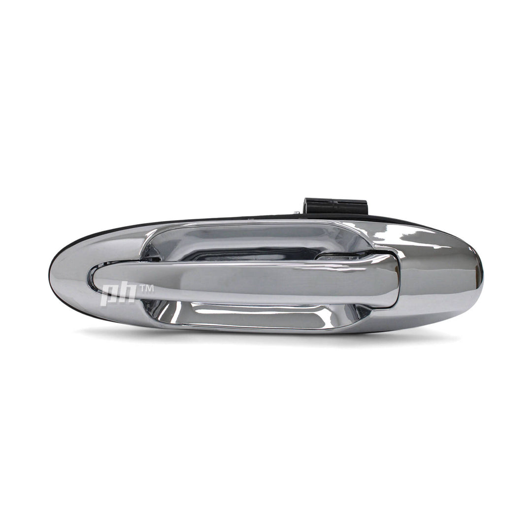 Outer Door Handles PAIR Rear Chrome Fits Toyota Landcruiser 100 Series