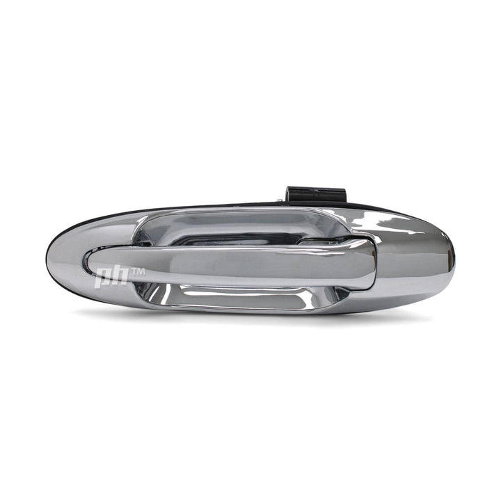 Outer Door Handles PAIR Rear Chrome Fits Toyota Landcruiser 100 Series