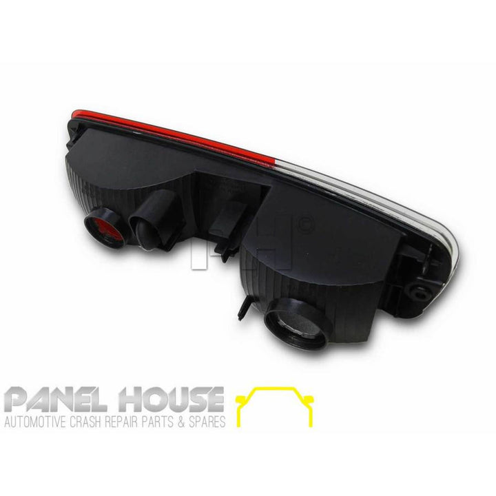 Tail Lights PAIR In Bumper Bar Fits Mitsubishi Pajero NP Wagon 2002 - 2006
