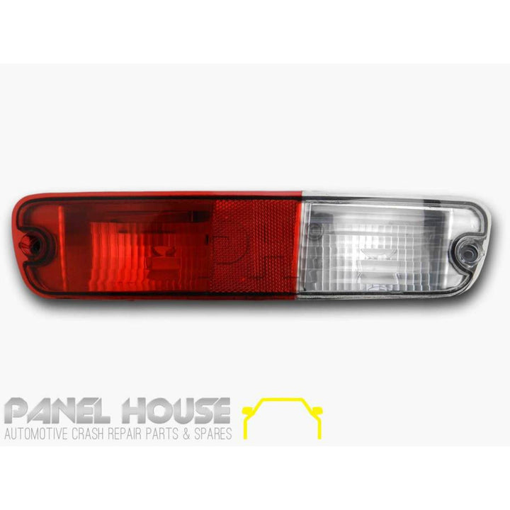 Tail Lights PAIR In Bumper Bar Fits Mitsubishi Pajero NP Wagon 2002 - 2006