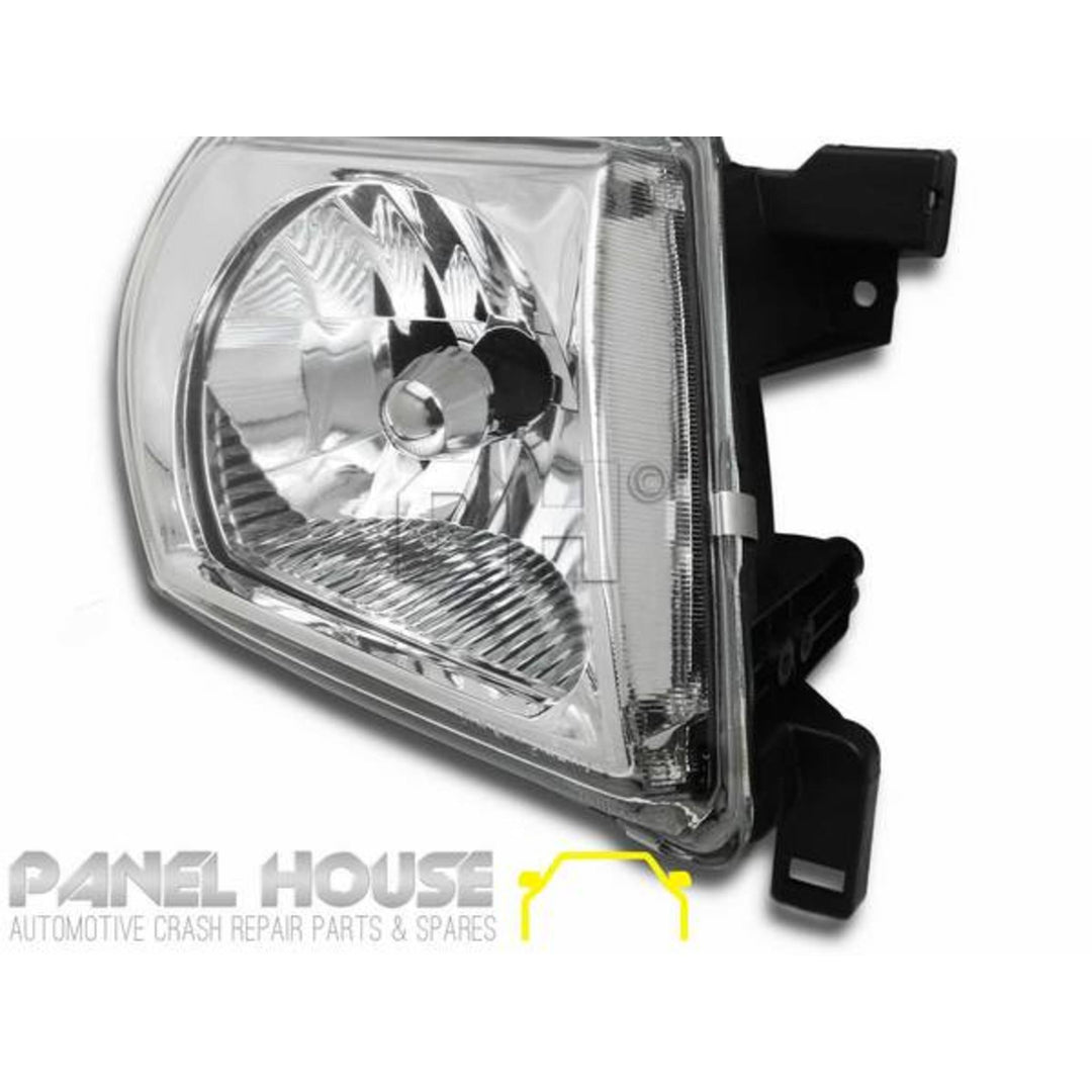 Headlights PAIR Fits Nissan Patrol GU Series 3 Wagon 2001 - 2004