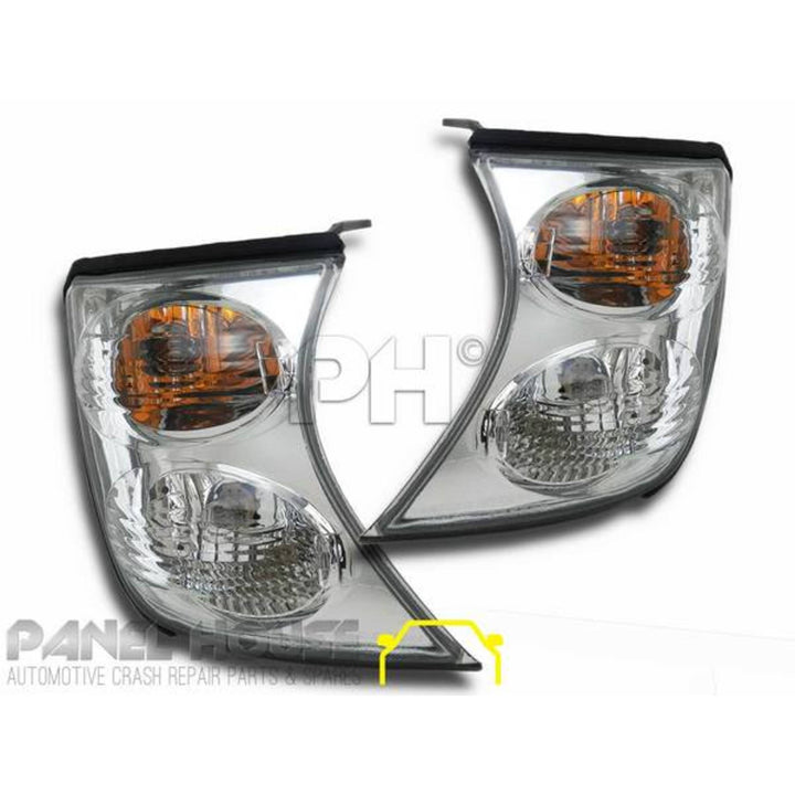 Headlights & Corner Lights SET fits Nissan Patrol GU Wagon 1997 - 2004