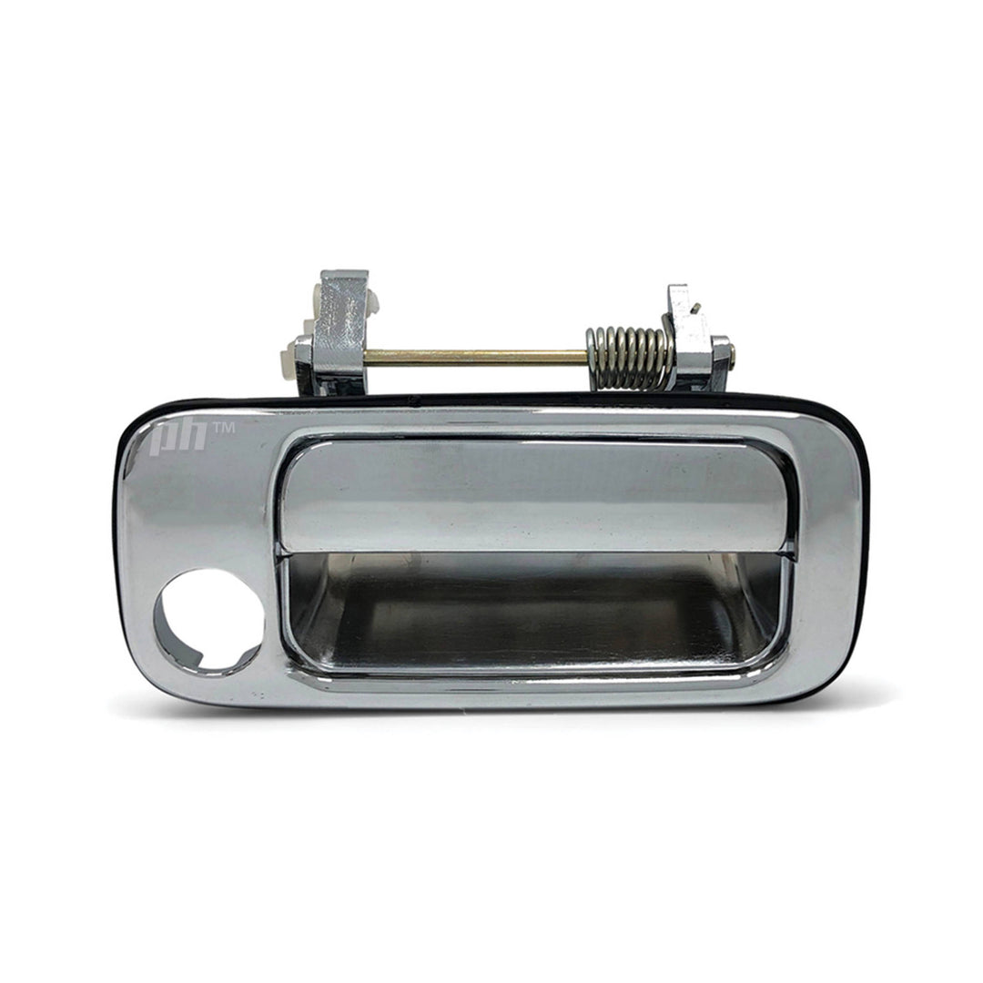 Outer Door Handles PAIR Front Chrome Fits Toyota Landcruiser 80 Series