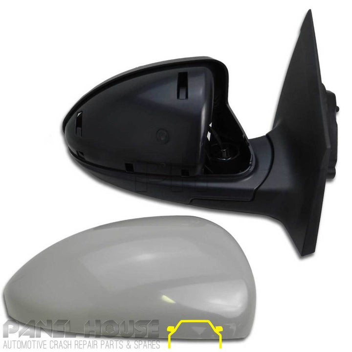 Door Mirrors PAIR Electric With Covers fits Holden Cruze JG JH 2009-2014