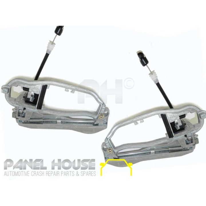Outer Door Handle Base Carrier PAIR Front Fits BMW X5 E53 Wagon 2000 - 2007