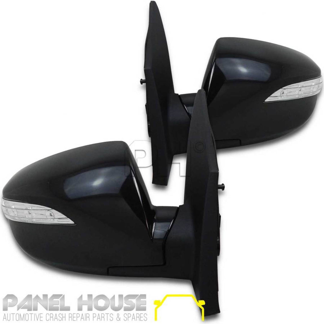 Door Mirrors PAIR Autofold Fits Hyundai iX35 Wagon 2010 - 2015