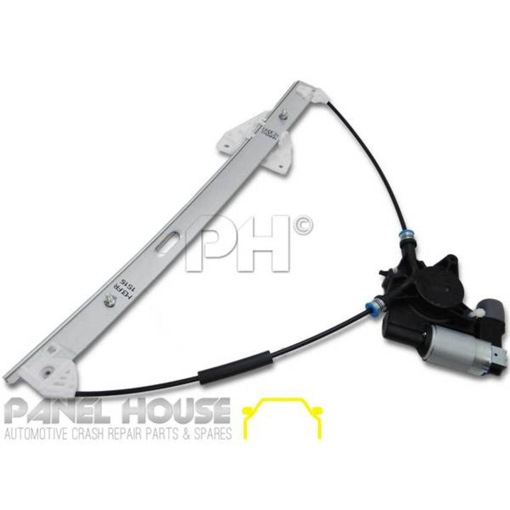 Window Regulators PAIR Electric Front fits Mazda 3 BK 2004-2009 Sedan Hatch