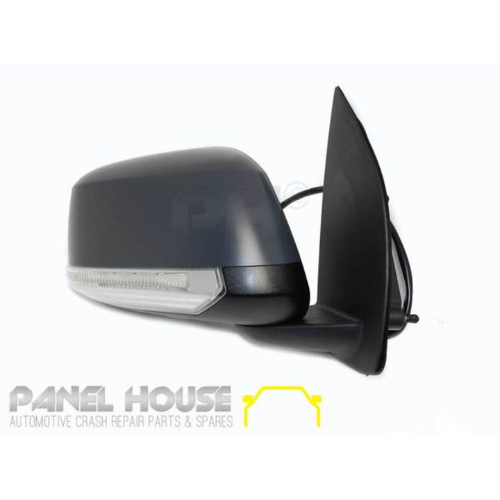 Door Mirrors PAIR Primed Autofold fits Nissan Navara D40 2005 - 2015