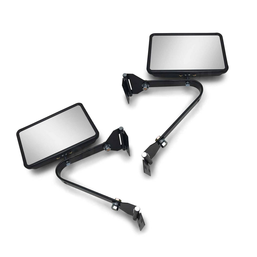 Door Mirrors PAIR Fits Rodeo Navara Courier Bravo Tray Back Ute