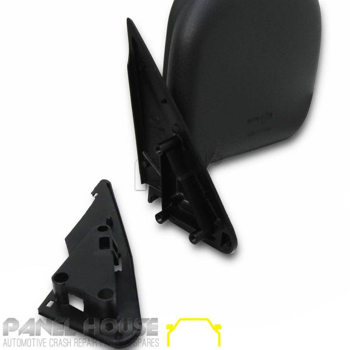 Door Mirrors PAIR Black Manual Fits Toyota Hiace 89-05 100 Series RH+LH
