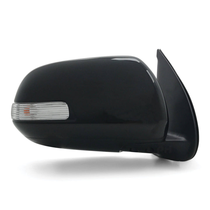 Door Mirror Black With Indicator PAIR Fits Toyota Hilux SR5 2011 - 2014