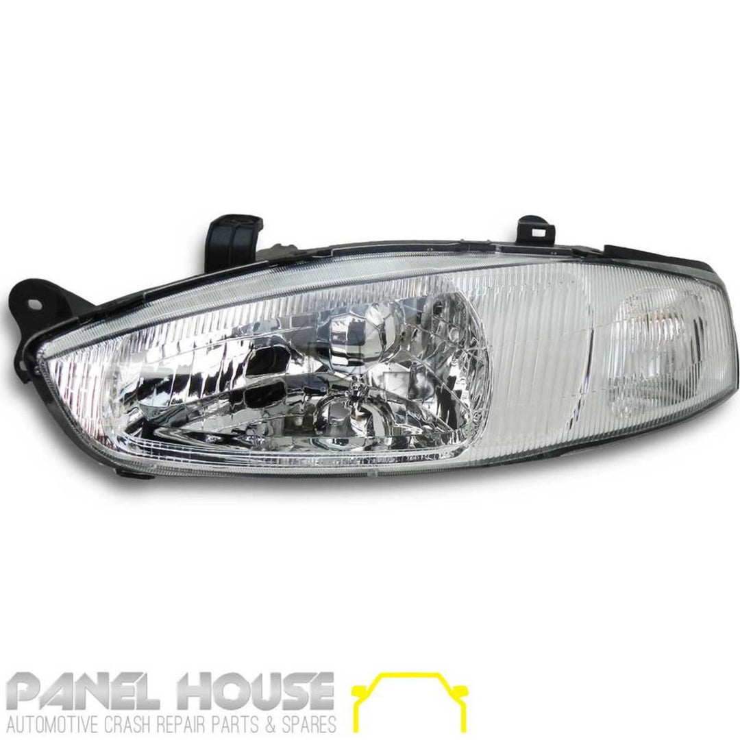 Headlights PAIR Fits Mitsubishi CE Lancer Coupe 1998 - 2003