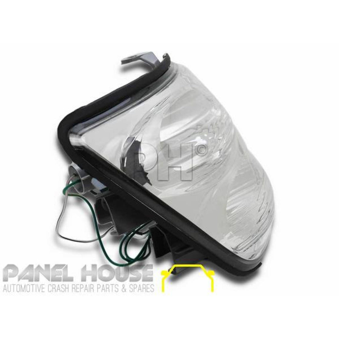 Headlights & Corner Lights SET fits Nissan Patrol GU Ute 1999 - 2007