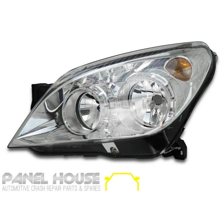 Headlights PAIR Chrome fits Holden AH Astra 2006 - 2009