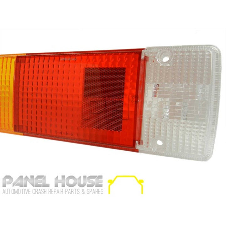 Tail Light Lenses PAIR fits Toyota Hilux N70 2005 - 2011 & Landcruiser 75 79 Series