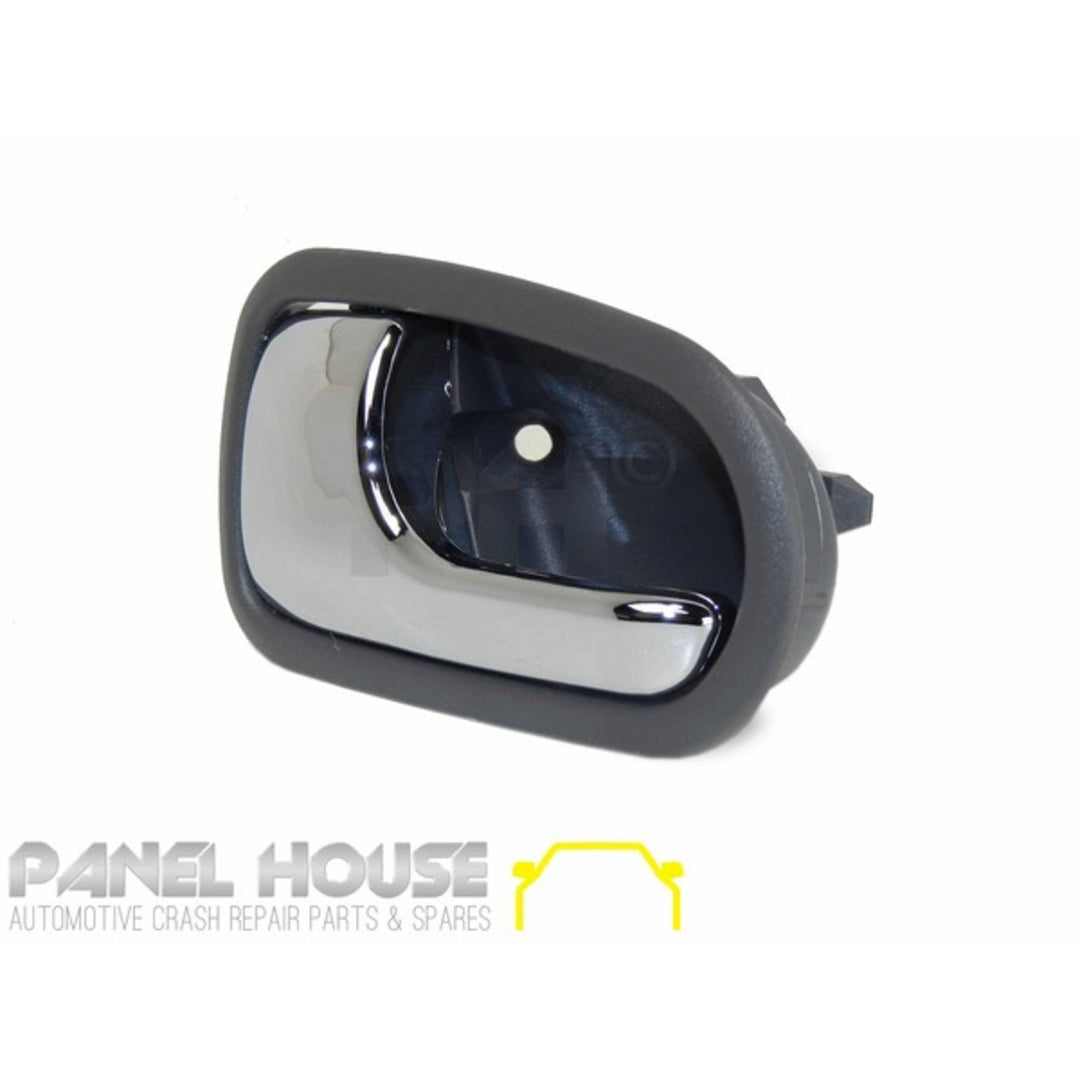 Interior Chrome Grey Handle SET x4 Inner fits Mazda 323 BJ Protege Sedan 98-02
