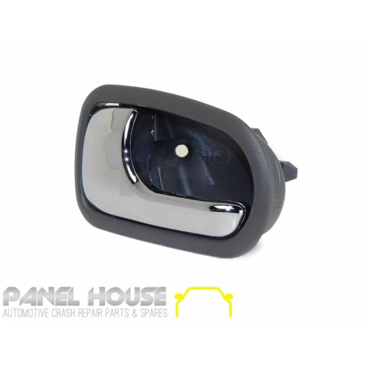 Interior Chrome Grey Handle SET x4 Inner fits Mazda 323 BJ Protege Sedan 98-02