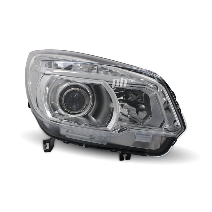 Headlight PAIR Chrome Projector ADR fits Holden Colorado RG LTZ 2012 - 2016