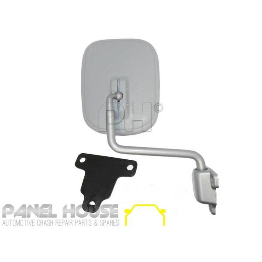 Door Mirrors Grey PAIR Fits Toyota Landcruiser 40 Series FJ45 HJ47 1970-1984