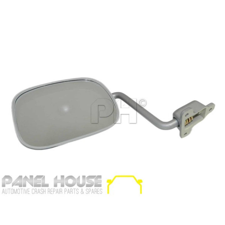 Door Mirrors Grey PAIR Fits Toyota Landcruiser 40 Series FJ45 HJ47 1970-1984