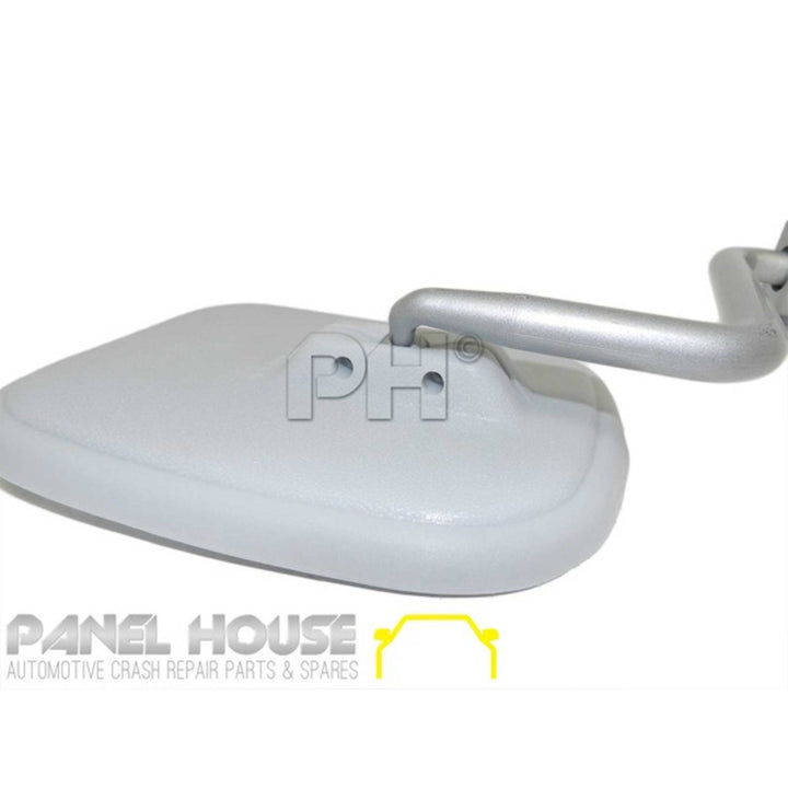 Door Mirrors Grey PAIR Fits Toyota Landcruiser 40 Series FJ45 HJ47 1970-1984