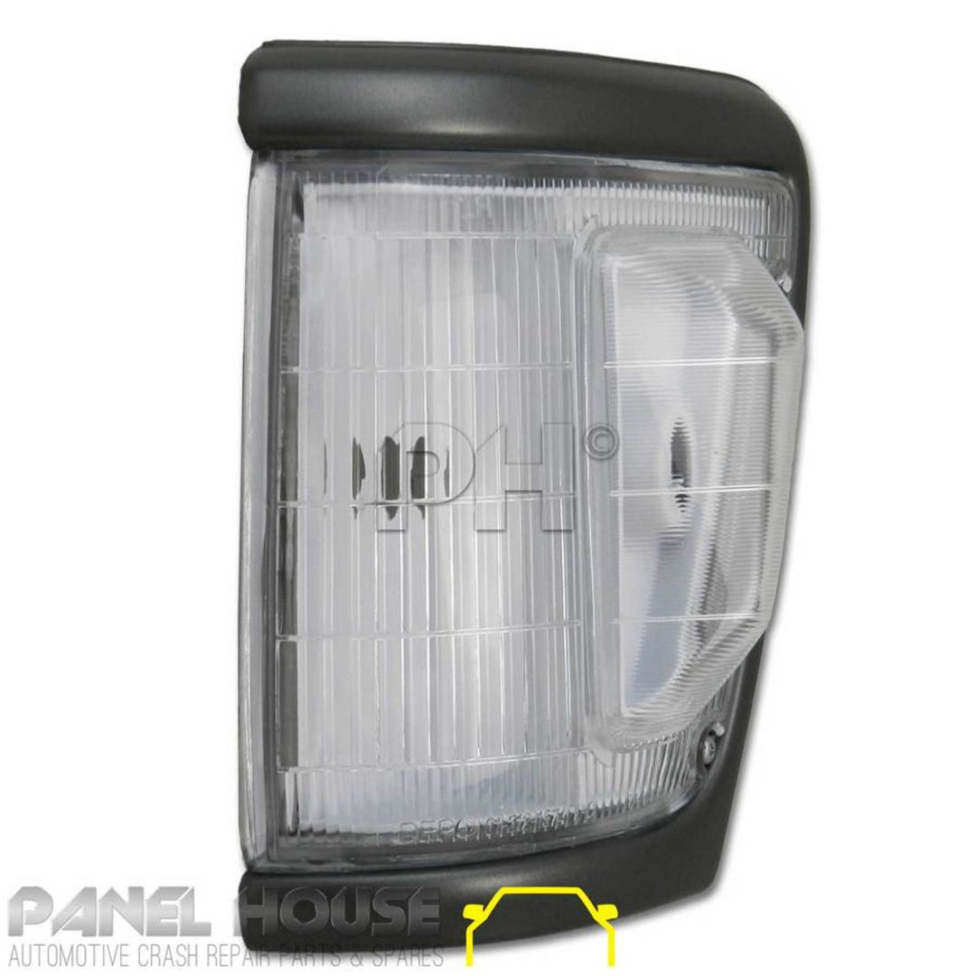Corner Indicator Park Lights PAIR Grey Fits Toyota Hilux 4WD 1992 - 1997