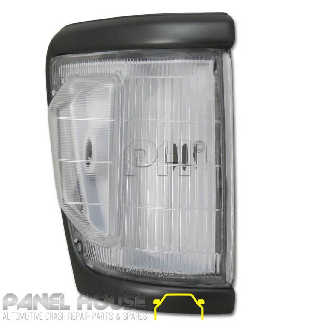 Corner Indicator Park Lights PAIR Grey Fits Toyota Hilux 4WD 1992 - 1997