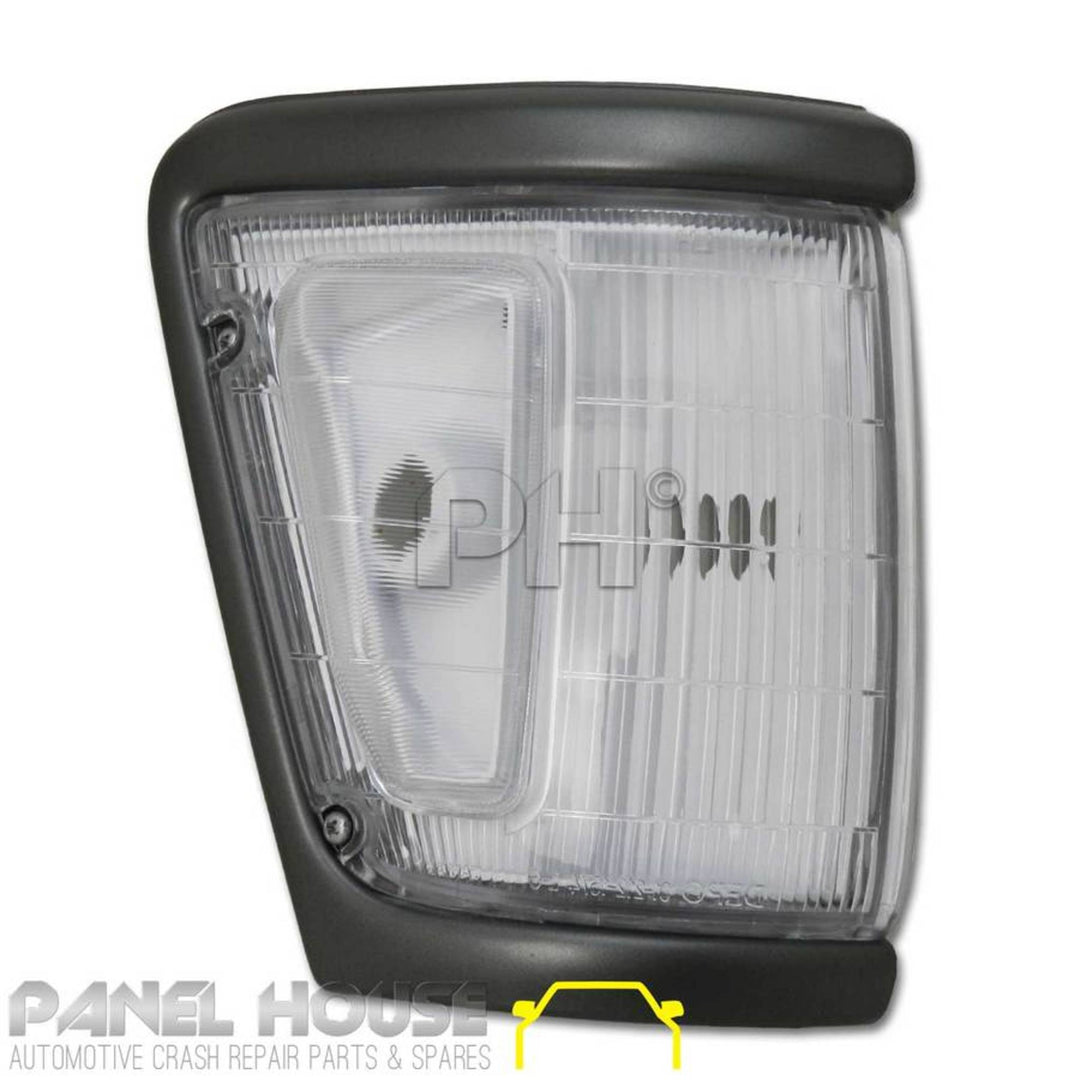 Corner Indicator Park Lights PAIR Grey Fits Toyota Hilux 4WD 1992 - 1997