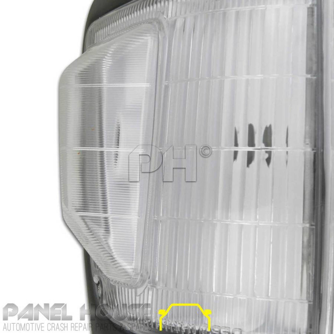 Corner Indicator Park Lights PAIR Grey Fits Toyota Hilux 4WD 1992 - 1997