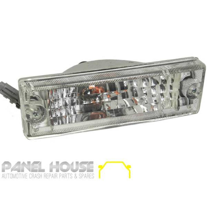 Crystal Clear Bar Blinker Indicator Lights PAIR Fits Holden Rodeo TF 1991 - 1997