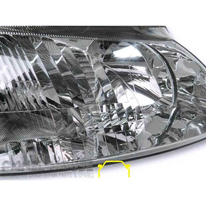 Headlights PAIR fits Holden WH Statesman 1999 - 2003