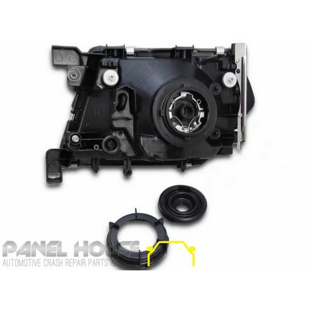 Headlights & Corner Lights PAIR fits Nissan Patrol GU Series 1 97-01 CLEAR ADR