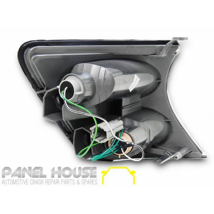 Headlights & Corner Lights PAIR fits Nissan Patrol GU Series 1 97-01 CLEAR ADR