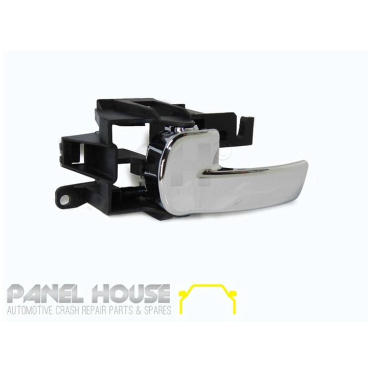Interior Door Handle SET Chrome Front / Rear Fits Nissan Navara D40 & Pathfinder R51