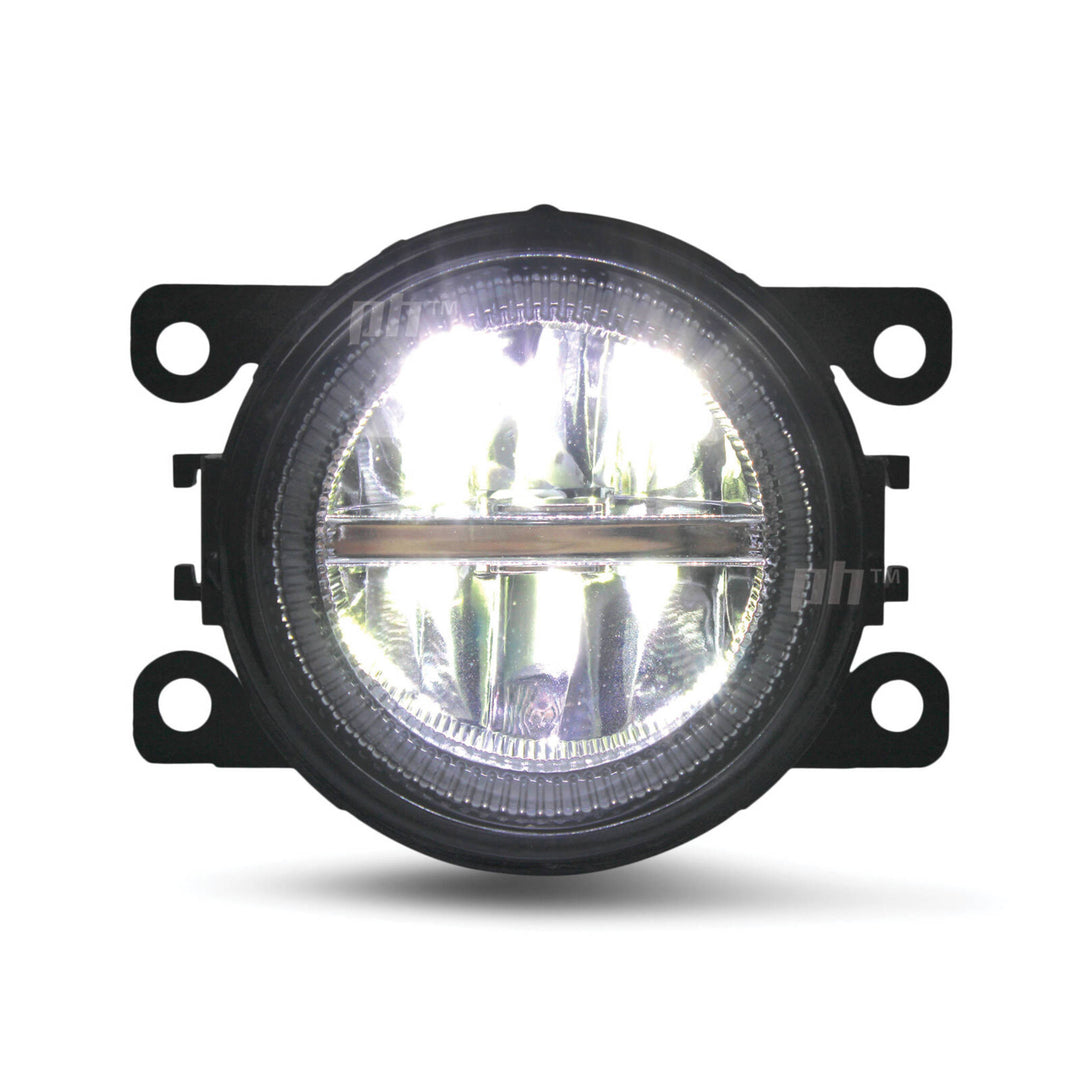 Fog Lights PAIR Twin LED Halo Style fits Suzuki Swift EZ FZ Grand Vitara JB JT