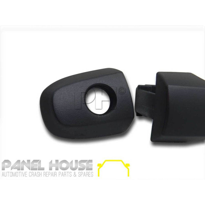 Outer Door Handles PAIR Front Black Fits Toyota Camry 2002 - 2006