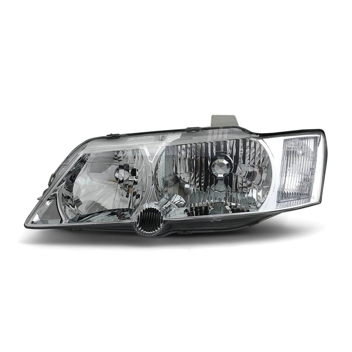 Headlights Chrome PAIR fits Holden Commodore VY 2002 - 2003 Executive Acclaim S