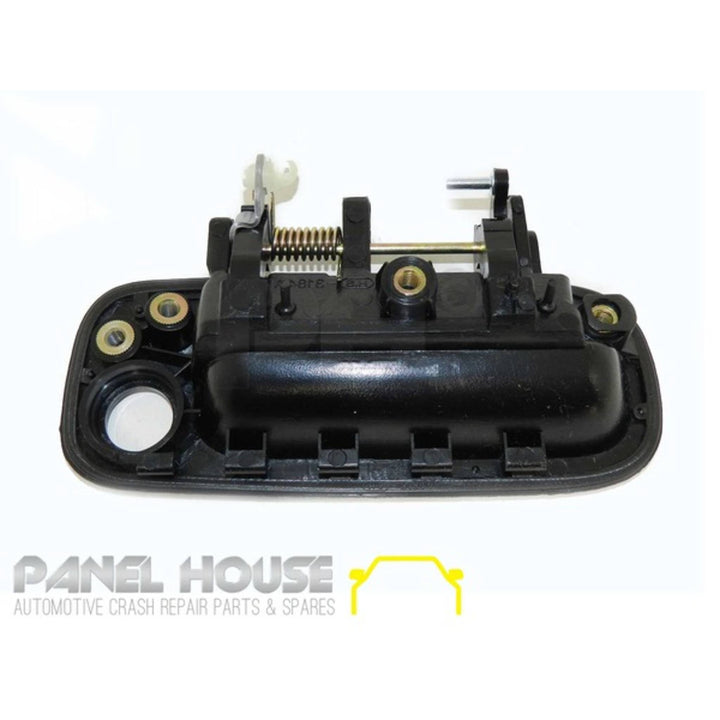 Outer Door Handles PAIR Front Black Fits Toyota Camry 10 Series 1993 - 1997