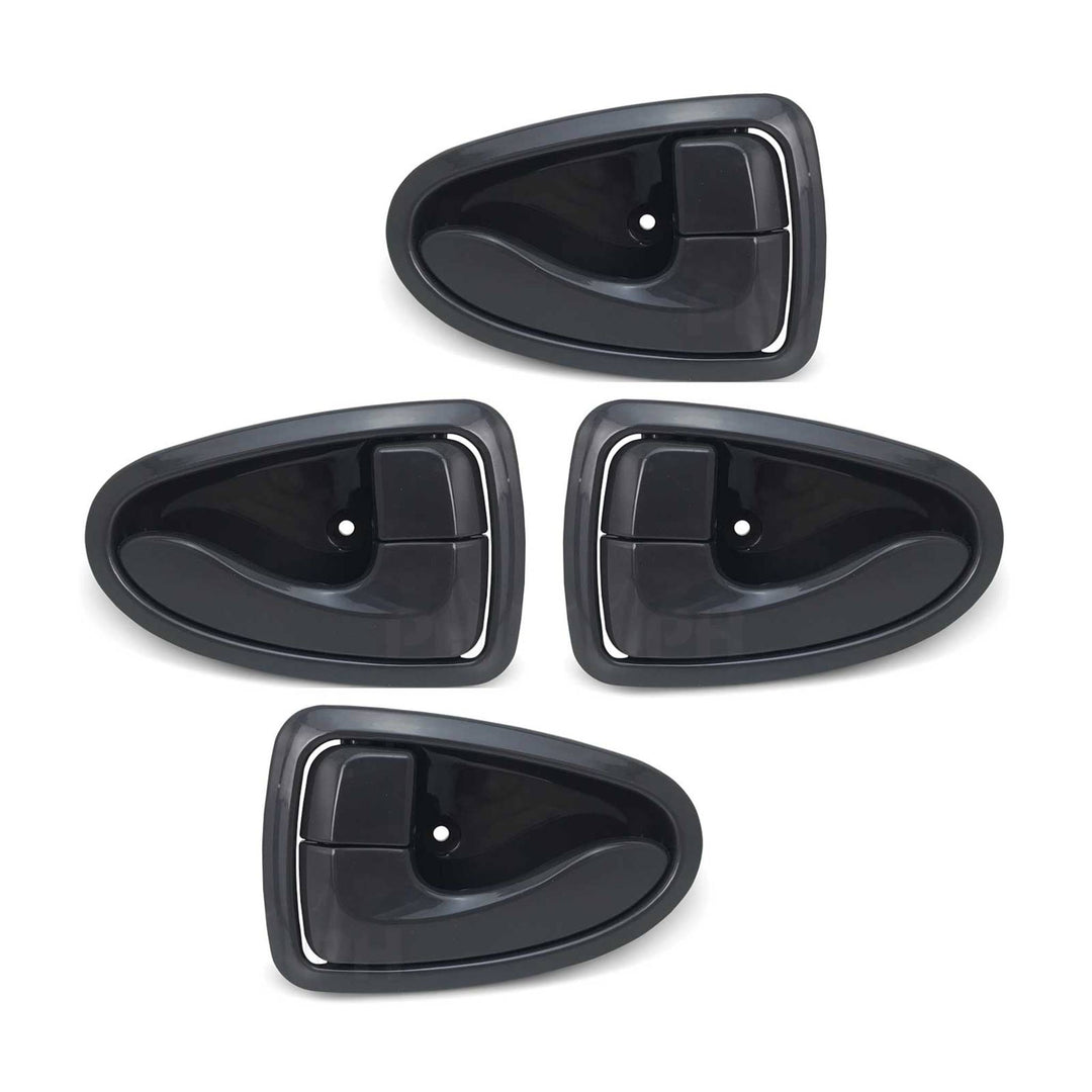 Interior Door Handle SET Grey Fits Hyundai Accent 2000 - 2006