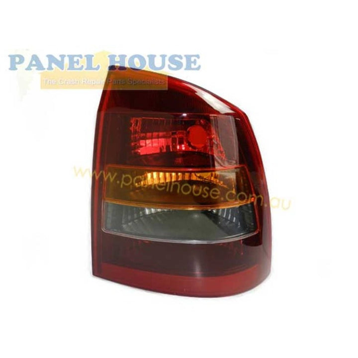 Tail Lights PAIR Tinted Smokey fits Holden Astra TS Convertible 1998 - 2004