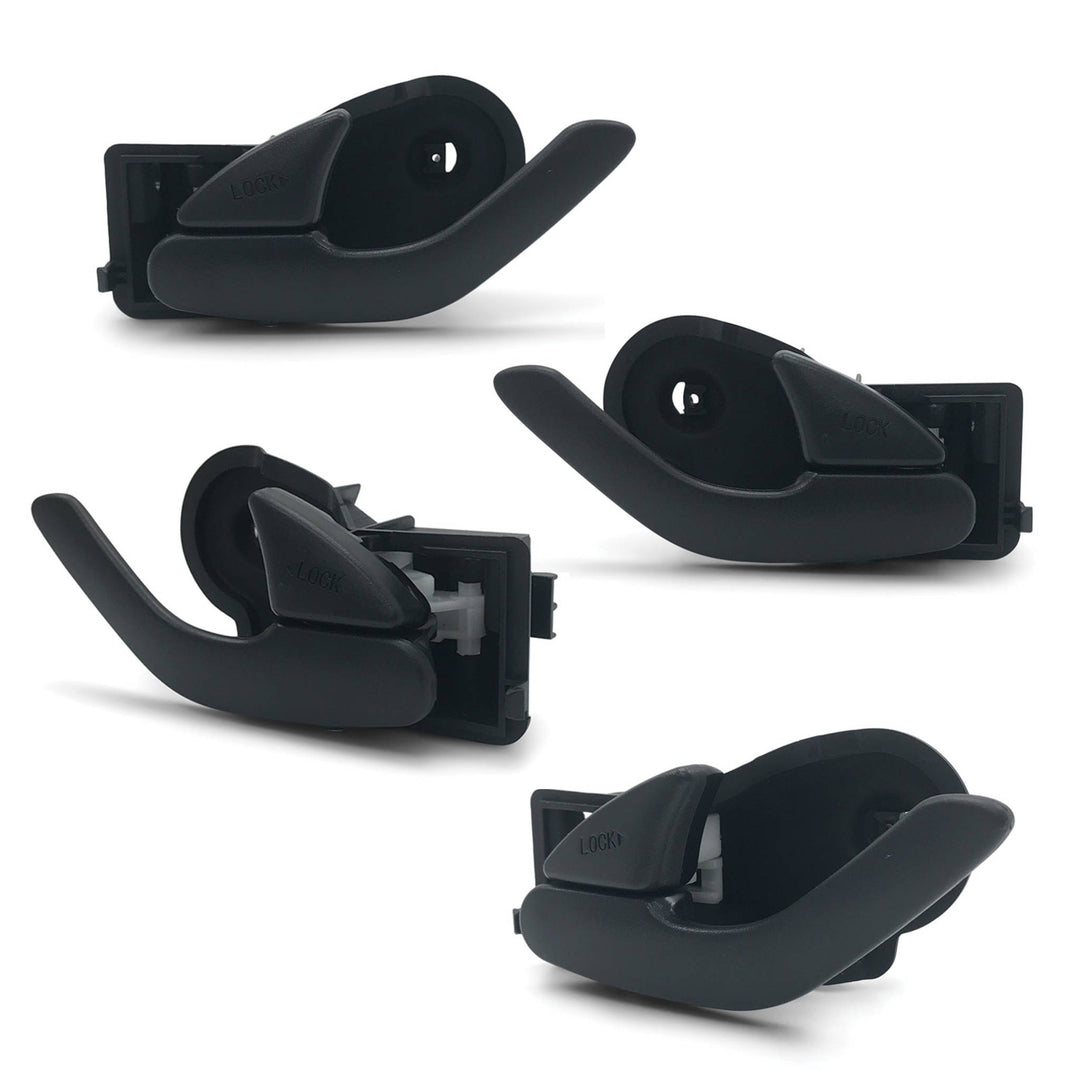 Interior Door Handle SET Black Fits Ford Escape BA ZA ZB ZC 2001 - 2008