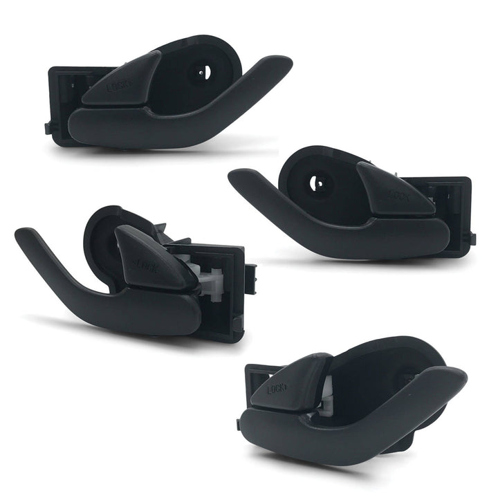 Interior Door Handle SET Black Fits Ford Escape BA ZA ZB ZC 2001 - 2008